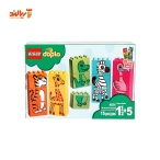 بازی ساختنی لگو پازل حیوانات 15 قطعه دوپلو